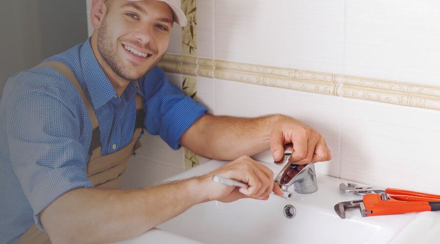 Professional bathroom faucet installation in New Philadelphia, OH